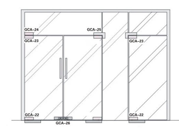 Hardware Floor Spring Floor Spring Accessories